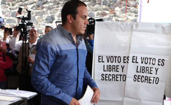 Cuauhtémoc Blanco se declara como ganador de alcaldía en Cuernavaca