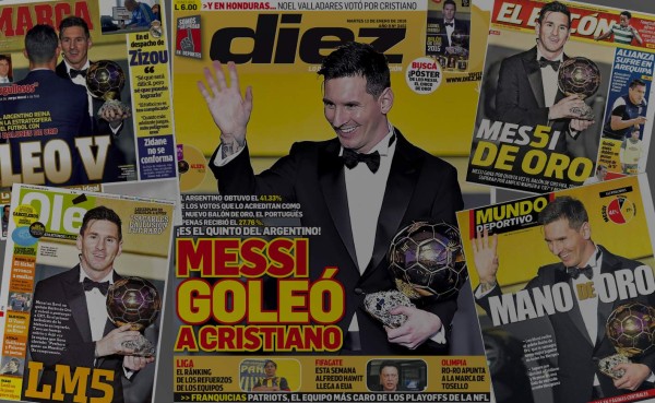 Las portadas del mundo deportivo se rinden a Lío Messi