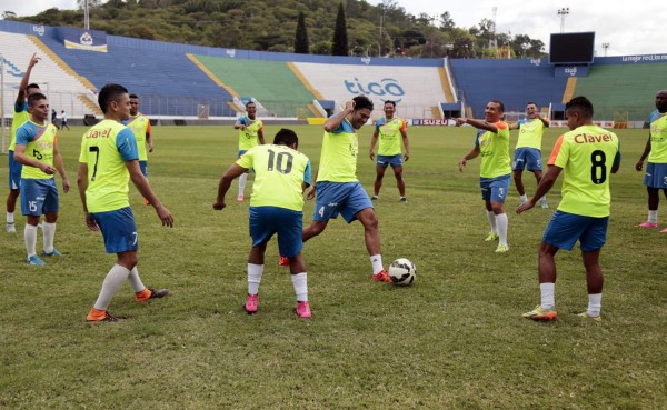 Honduras Progreso se entrenó en el estadio Nacional