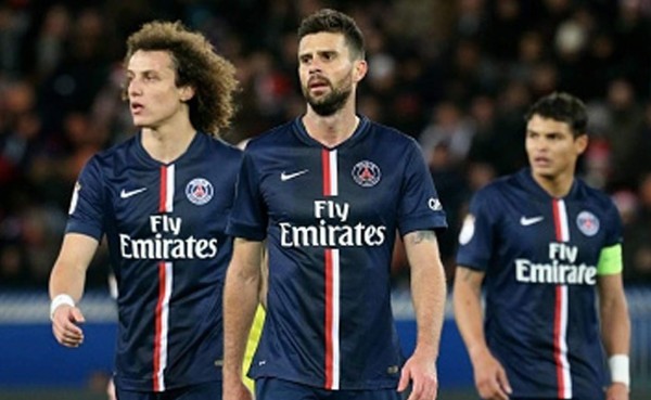 El PSG puede perder a David Luiz y Thiago Motta para el choque ante el Barcelona