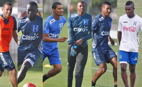 Los debutantes hondureños en la Copa Oro 2015