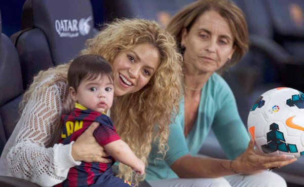Piqué y Shakira quieren que su hijo Milan hable siete idiomas