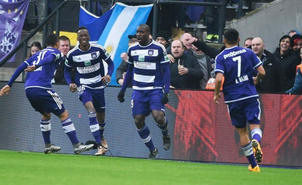 El Anderlecht con Andy Najar venció al Sporting Charleroi por la Liga de Bélgica