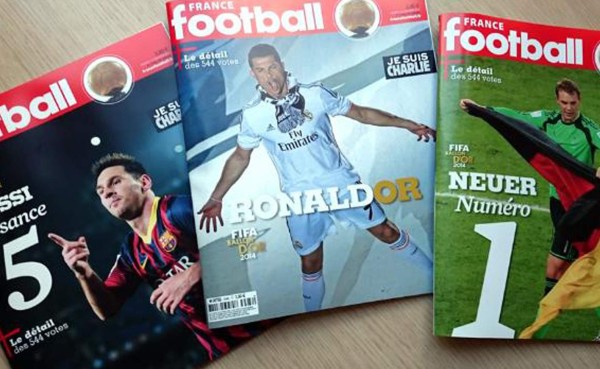 La revista 'France Football' ya tiene portada para el ganador del Balón de Oro