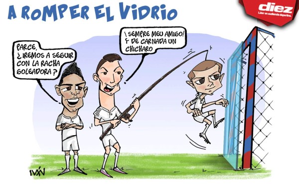 Recuerda y revive las caricaturas del clasico Real Madrid vs Barcelona.