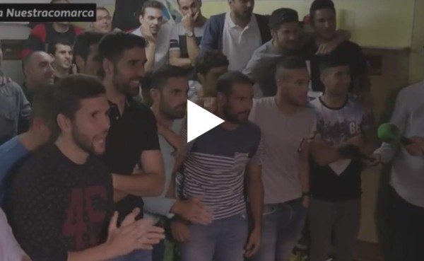 VIDEO: Jugadores del Villanovense celebran que su rival sea el Barcelona