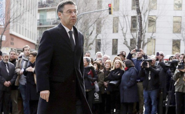 El fiscal pide llevar a juicio a Bartomeu por el fichaje de Neymar