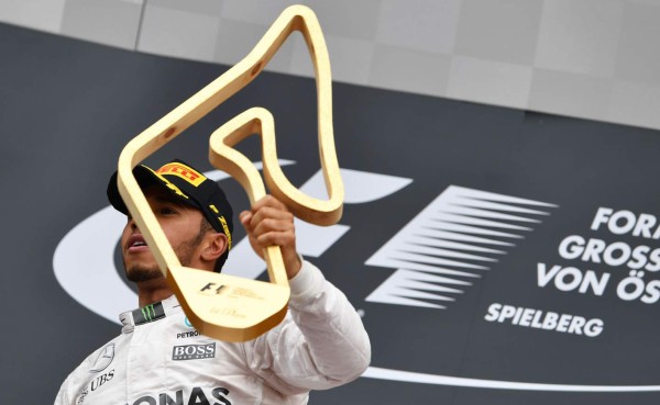 Lewis Hamilton gana el Gran Premio de Austria de Fórmula 1