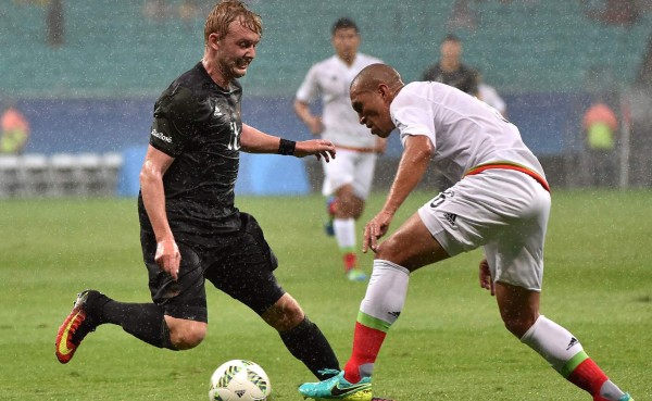 México y Alemania empatan en Rio en el partido de los campeones