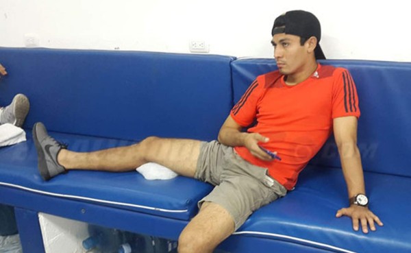 Se lesiona David Rugamas, delantero de la selección de El Salvador