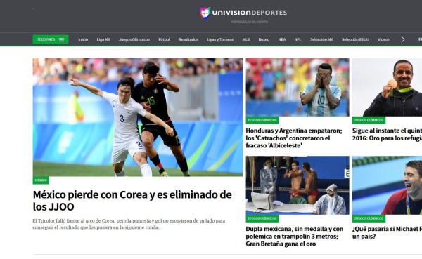 La prensa mexicana destroza a la selección olímpica por fracaso en Rio-2016