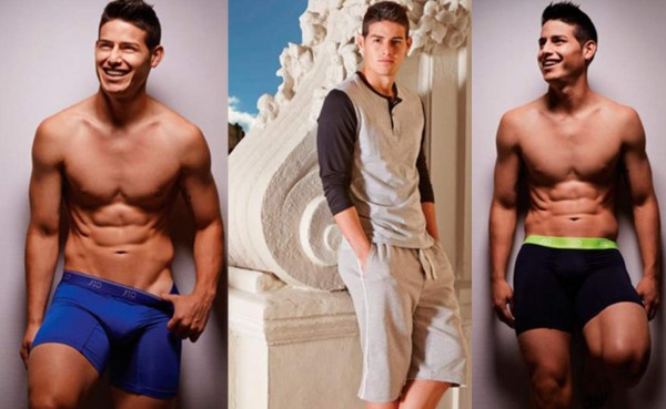 VIDEO: James presenta nueva colección de ropa interior