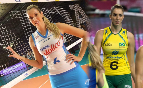 Thaisa Menezes, amante del voleibol y ataca con su belleza