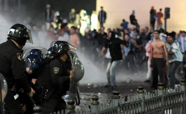 Se reportan disturbios en Argentina tras derrota en la final