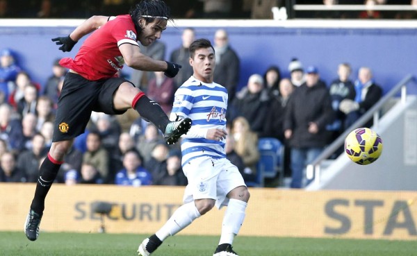 Van Gaal: 'Falcao debería haber marcado pero estoy contento con él'