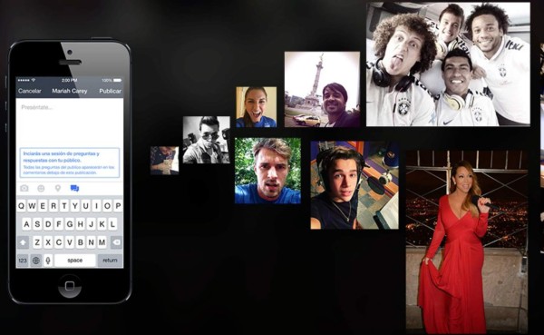 La aplicación para famosos de Facebook ya está disponible para iOS y Android