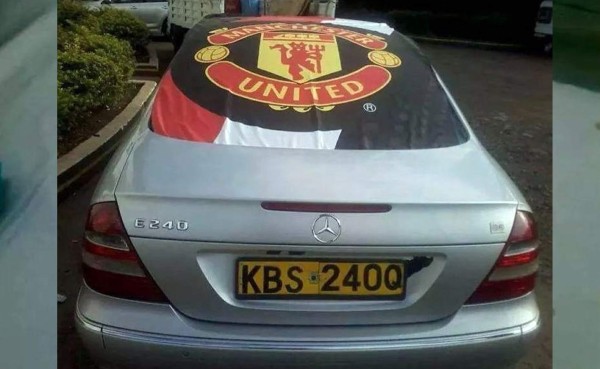Boda en Kenia fue con sello del Manchester United