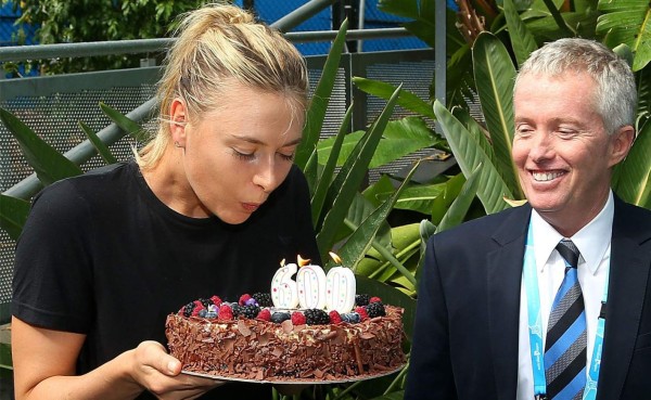 Sharapova luchó con todo para sumar su victoria 600 en su carrera