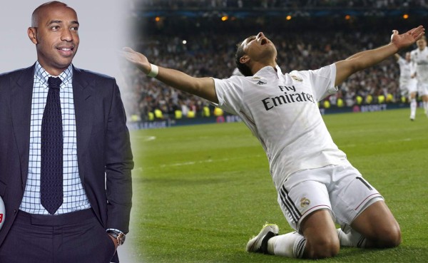Thierry Henry criticó festejo del Chicharito ante Atlético de Madrid
