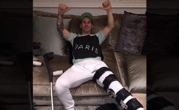 Messi desata la polémica con enigmática foto en Instagram