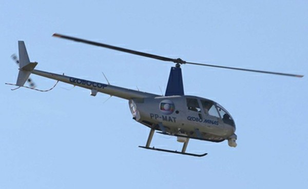 Helicóptero de televisión brasileña interrumpe entrenamiento de Chile