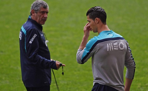 Fernando Santos dice que sin Cristiano Ronaldo 'queremos jugar bien'
