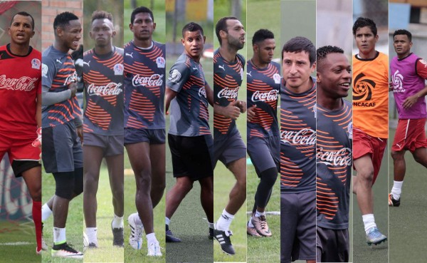 Olimpia y el once que usaría en el torneo Apertura