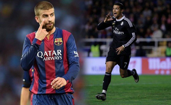 Piqué: 'No es la primera vez que Cristiano hace ese gesto'