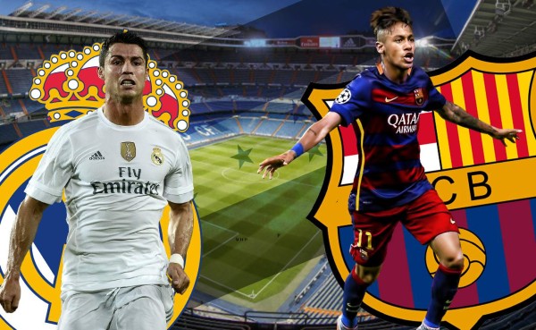 El clásico español Real Madrid-Barcelona con la mirada catracha