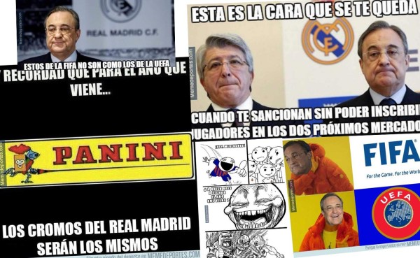 ¡No perdonan! Los memes que dejó la sanción de la FIFA al Real Madrid