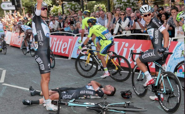 El ciclista Mark Cavendish quedaría fuera de acción por seis semanas