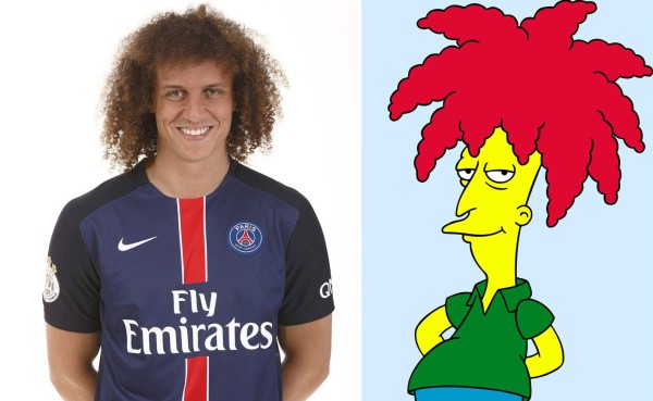 Estrellas del fútbol que parecen sacados de dibujos animados