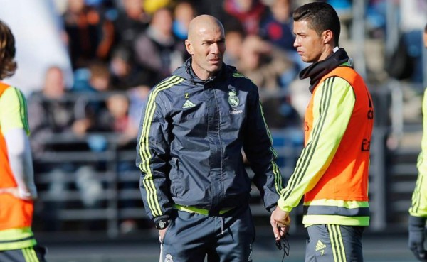 Zidane: 'Tengo al mejor del mundo, que es Cristiano'
