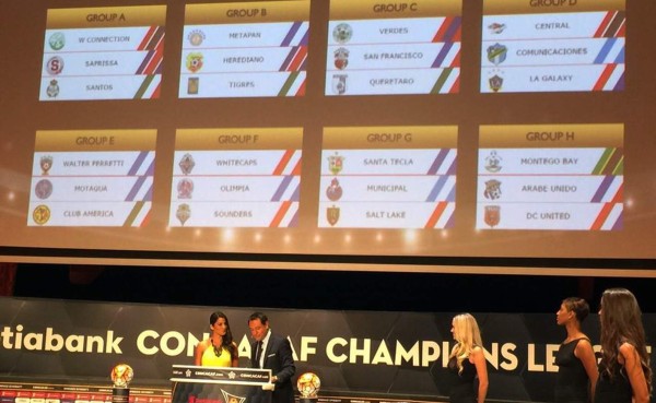Concacaf define los grupos de Liga de Campeones 2015-16
