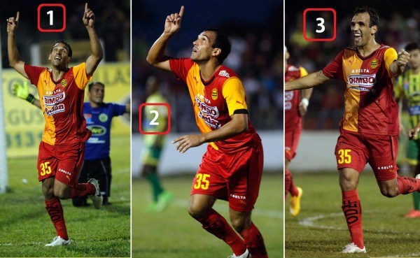 Claudio Cardozo anota hat-trick y hace respirar a Javier Delgado