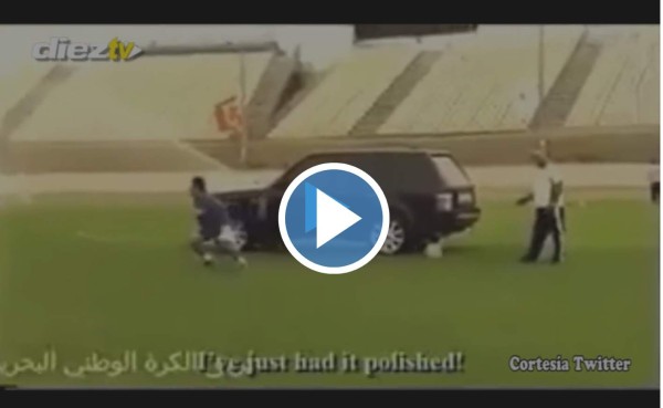 VIDEO: La curiosa forma en la que entrenan los porteros en Arabia Saudita