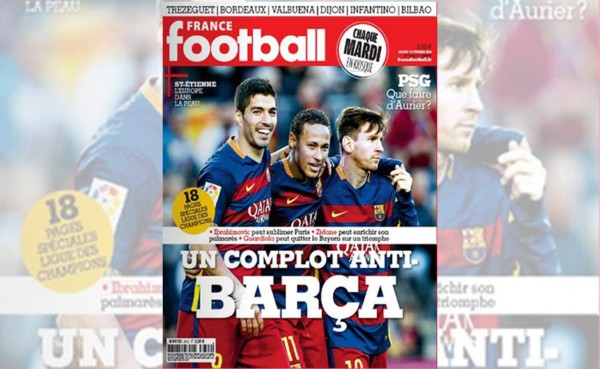 Revista France Football: '¿Un complot anti-Barcelona?'