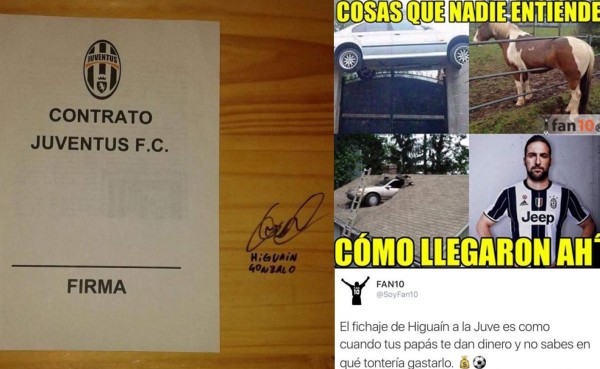 ¡Crueles memes! Primer entrenamiento de Higuaín y así se burlan