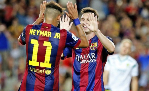 Barcelona gana sin problema alguno al Rayo Vallecano