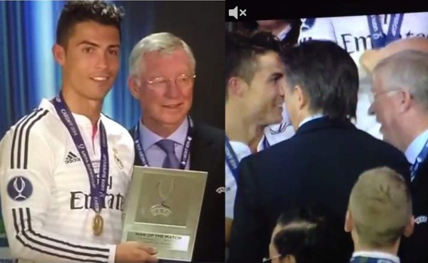 VIDEO: Cristiano se reencontró con Alex Ferguson
