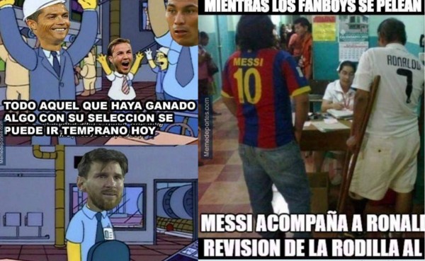 Los mejores memes del día con Cristiano Ronaldo y Messi como protagonistas
