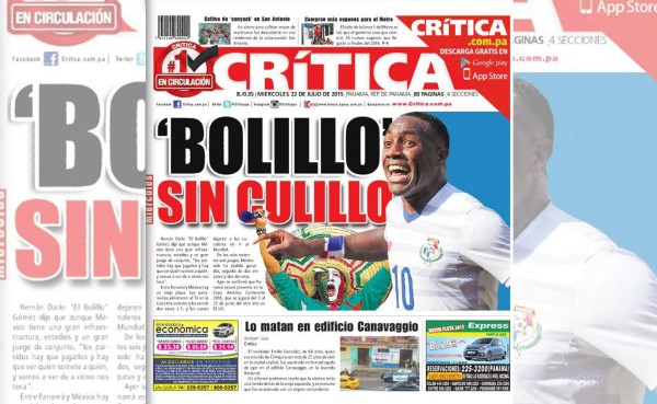 Prensa panameña, atrevida previo a juego contra México