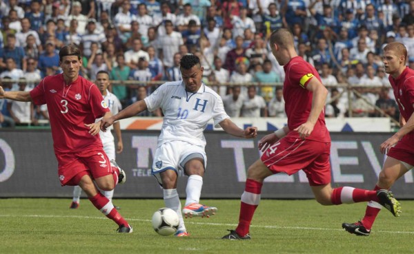 Honduras vs Canadá se jugará en San Pedro Sula a las 3:00 de la tarde