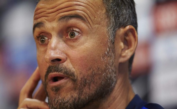 Luis Enrique tilda de 'injusta' la sanción a Real Madrid y al Atlético