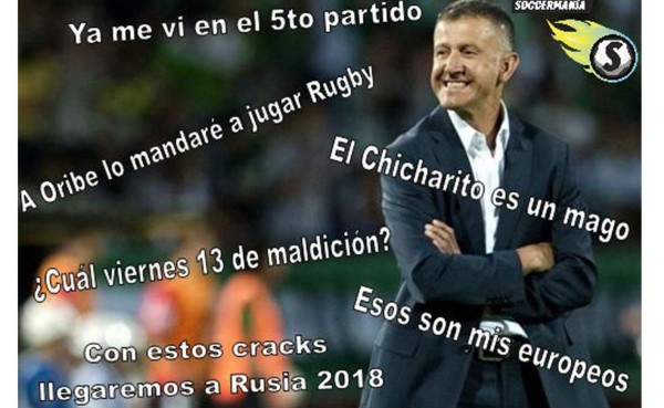 Los mejores memes sobre el Chicharito y el triunfo de México