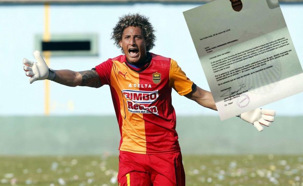 Portero Kevin Hernández jugará bajo amenaza el torneo Apertura