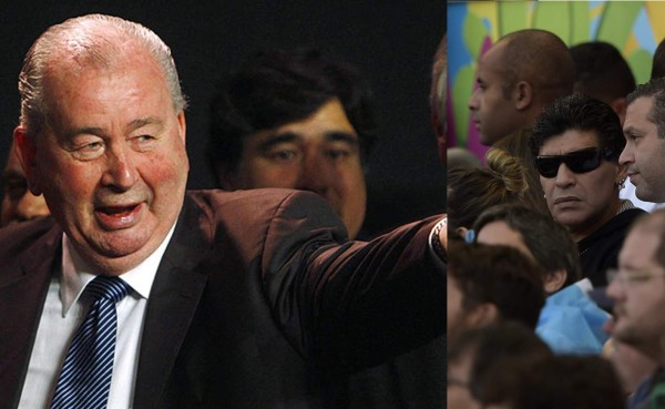 Julio Grondona: 'Cuando Maradona se fue, ganamos'