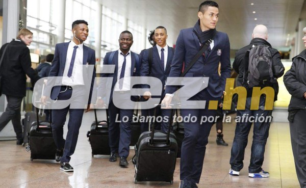 Andy Najar se recuperó y viajó a Ucrania con el Anderlecht