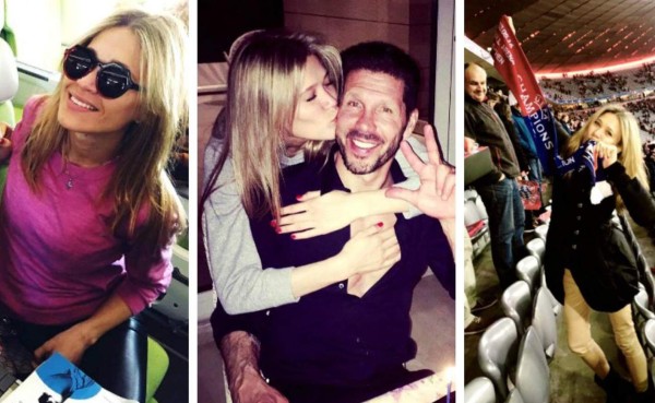 Carla Pereyra, el mejor talismán del Cholo Simeone en esta aventura