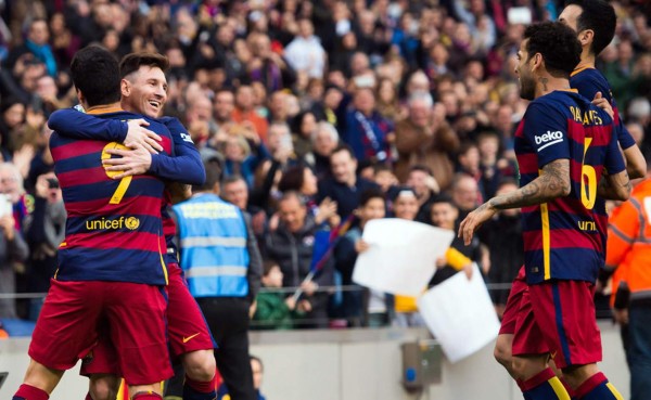 EN VIVO: Messi lidera el ataque contra el Málaga junto a Suárez y Munir